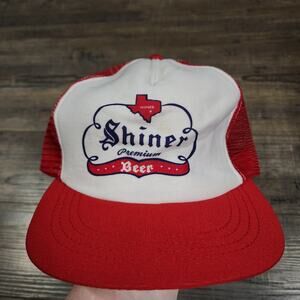 Vintage Texas Shiner Beer Cap snapback hat cb